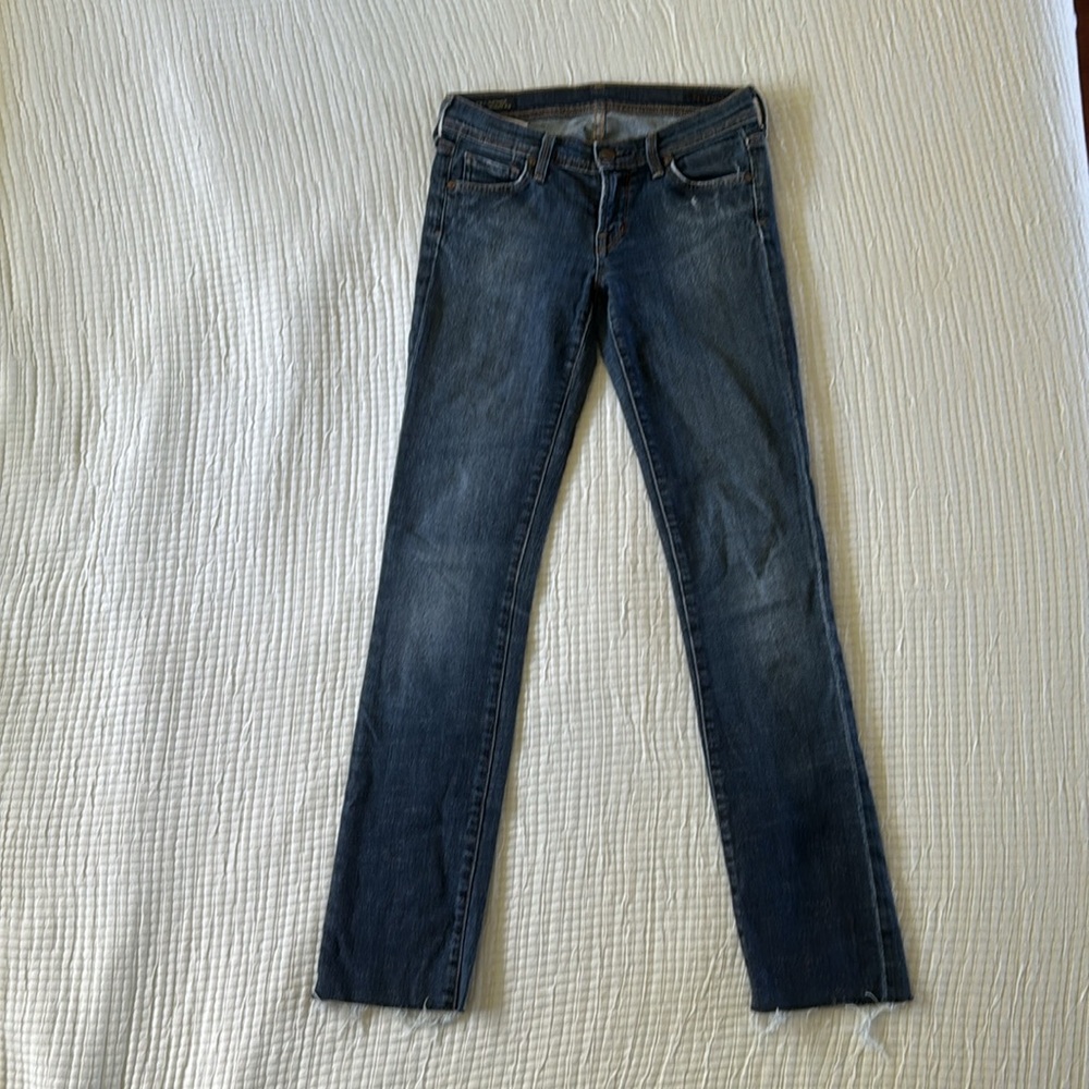 Citizen of Humanity Jeans Low waist straight leg 26